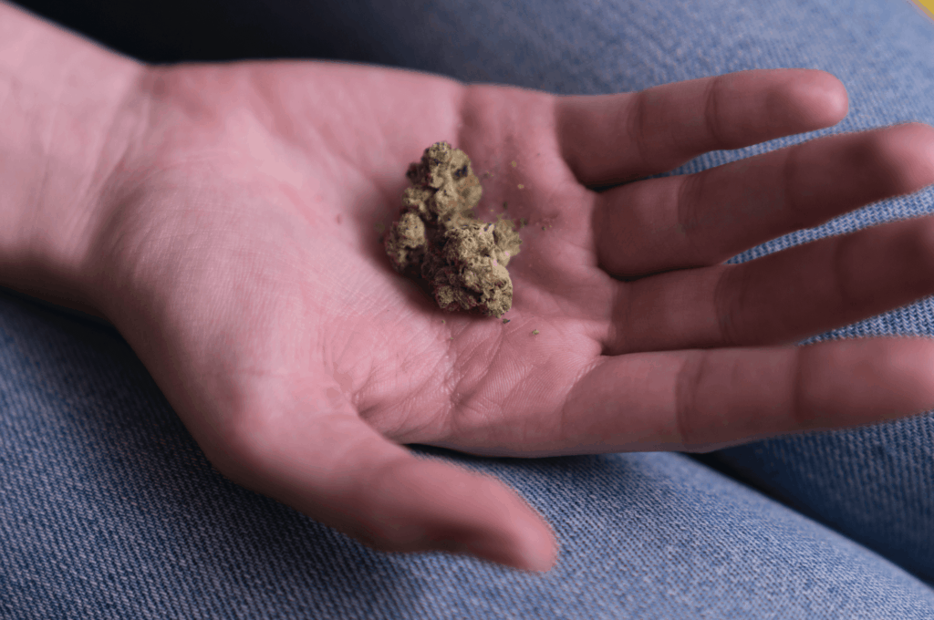 storing marijuana